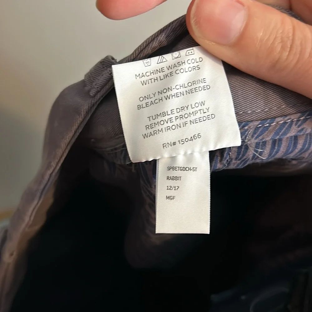 Even Tide Straight‎ Leg Pale Purple Chino Pants